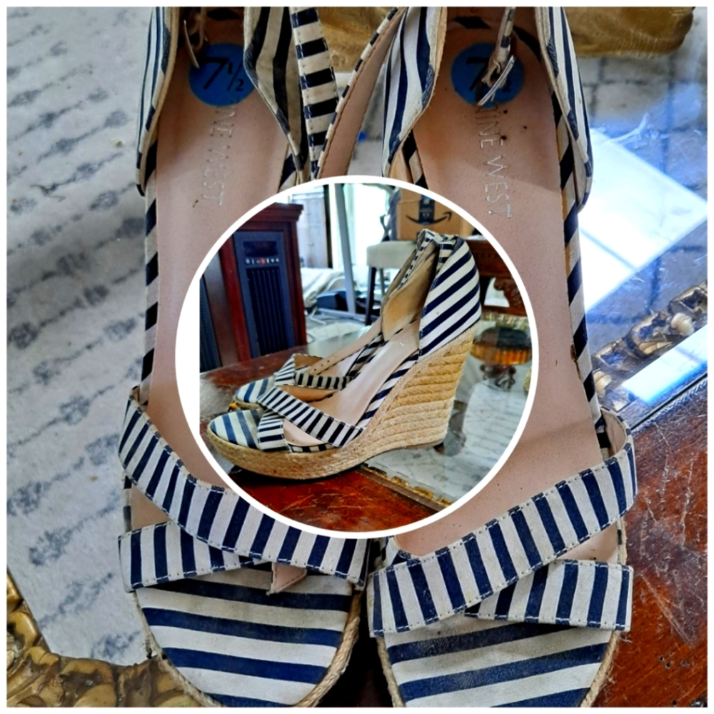 Nine west wedges sz 7.5